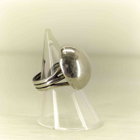 sterling silver ドームリング  レディース  8